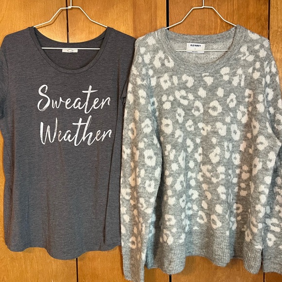 Bundle Lot - Express Jeans/Leggings & tops size 12, L - Picture 12 of 12